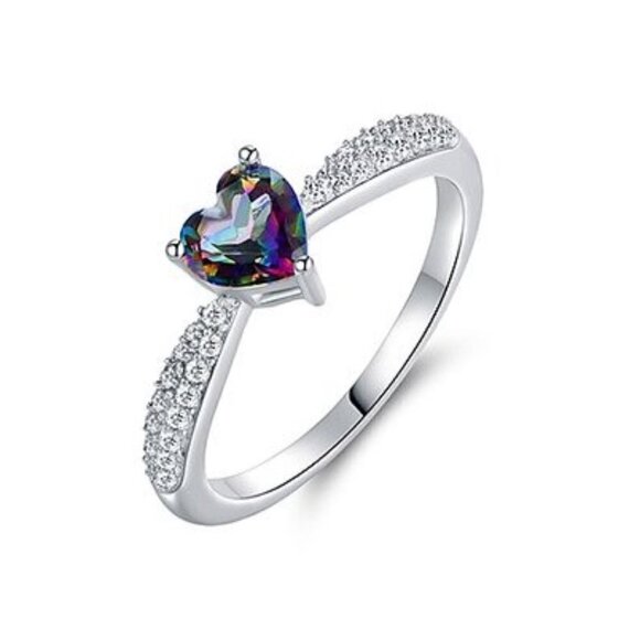 Heart Ring Size 10 - Picture 1 of 1